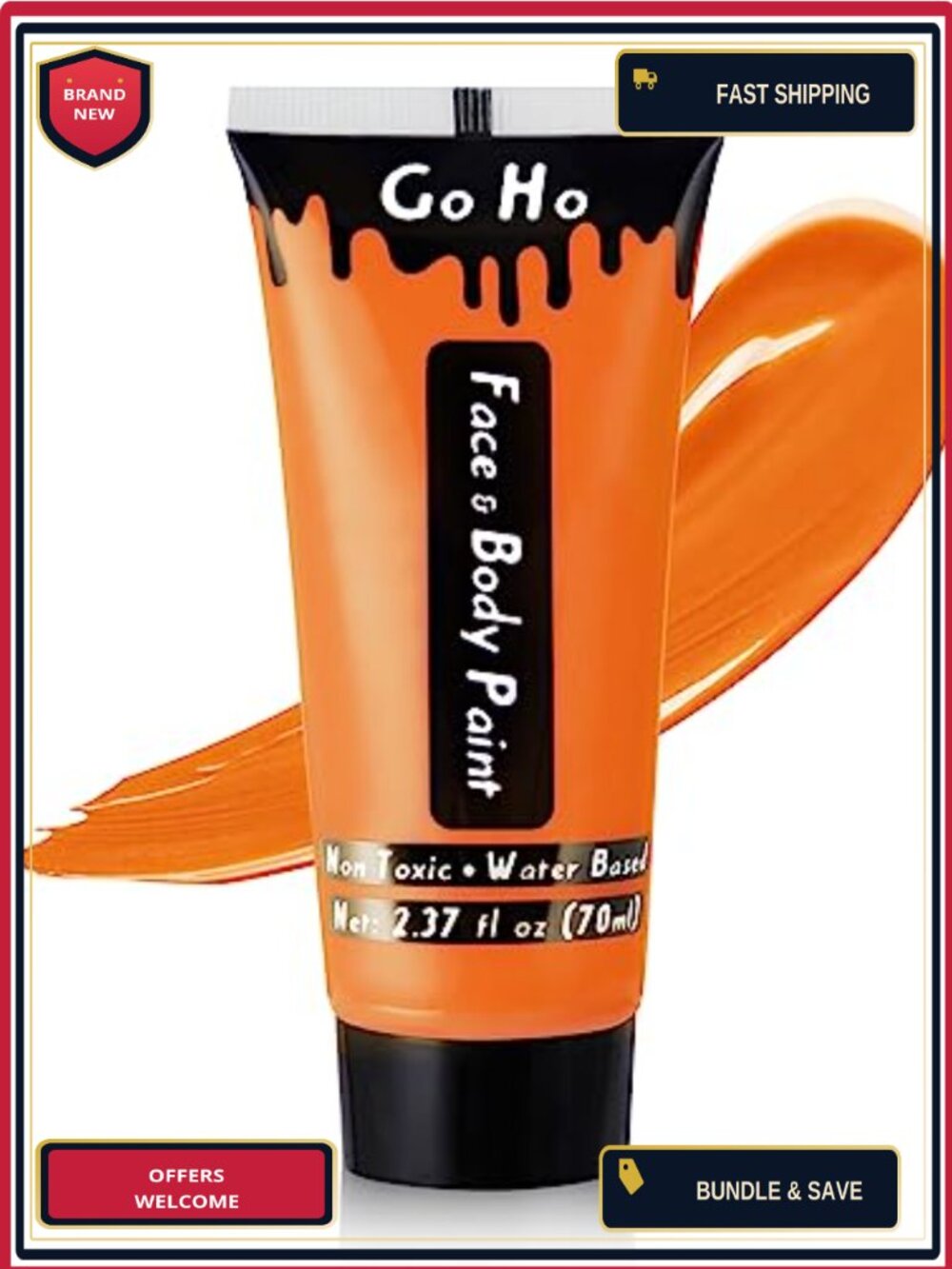 Washable Face Body Paint Cream Makeup Halloween Cosplay SFX